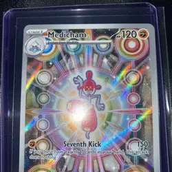Pokemon Ascended Hero’s, Medicham, Holo Rare, NM/M, No Scratches! - Image 2
