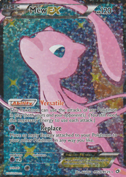 Pokemon Mew EX RC24/RC25 Radiant Collection Ultra Rare Full Art Holo 120 HP - Image 1