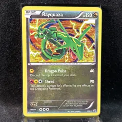 Rayquaza 11/20 Holographic Holo Rare Dragon Vault 2012 Pokemon Card - Image 1