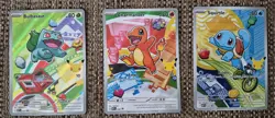 Pokemon TCG First Partner Illustration Gen 1 Kanto Starters Set Mint/Near Mint - Image 1