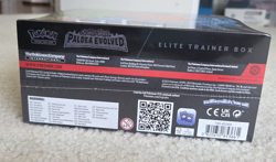 Pokemon TCG Scarlet & Violet - Paldea Evolved Elite Trainer Box - 9 Pks 820650853661 - Image 3