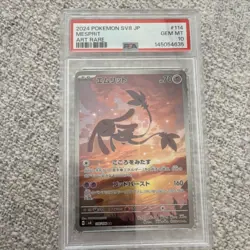Pokemon Mesprit SV8 Super Electric Breaker Art Rare Holo 114/106 Japanese PSA 10 - Image 1
