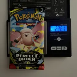 Very Heavy! 22.61g Perfect Order Booster Pack Sealed! PRE S&V Pokemon TCG ENG - Image 1