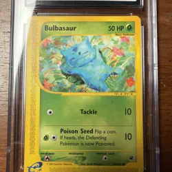 2002 Pokemon Expedition Bulbasaur #94 CGC 10 GEM MINT - Image 2