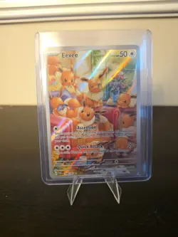 Pokemon TCG Eevee 188/167 Twilight Masquerade IR Near Mint Condition - Image 1