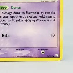 Pokemon Vintage TCG Slowpoke EX Team Rocket Returns 76 Regular Common LP+ - Image 4