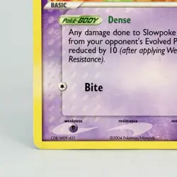 Pokemon Vintage TCG Slowpoke EX Team Rocket Returns 76 Regular Common LP+ - Image 5