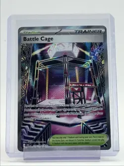 BATTLE CAGE 2025 POKEMON PHANTASMAL FLAMES ULTRA RARE 116/094 Q6011 - Image 1