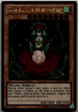 Tytannial, Princess of Camellias Gold Rare Premium Gold PGLD-EN088 LP - Image 1