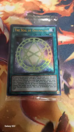 Yugioh The Seal of Orichalcos LC03-EN001 ULTRA (NM) Sealed Pack - Image 1