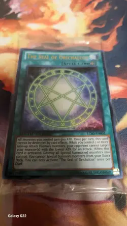 Yugioh The Seal of Orichalcos LC03-EN001 ULTRA (NM) Sealed Pack - Image 2