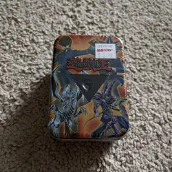 NEW YU-GI-OH! 2003 It's Time To Duel Collector’s Deck Tin & Tradable Pin Lanyard - Image 1