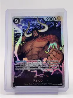 KAIDO 2024 ONE PIECE TWO LEGENDS SUPER RARE #OP08-079 Q6011 - Image 1