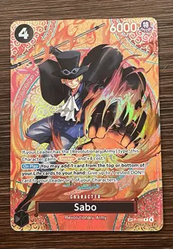 One Piece - Adventure on Kami's Island (OP15-EB04) - Sabo P-105 SP - ENG - Image 1