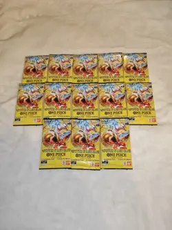 One Piece TCG OP15-EB04 Sealed Lot | 13 Booster Packs - Image 1