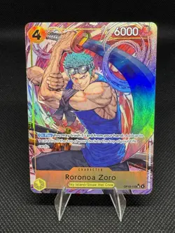 Roronoa Zoro OP15-113 Alt Art SR | NM | One Piece Adventure On Kami's Island - Image 1