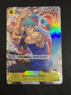 Roronoa Zoro OP15-113 Alt Art SR | NM | One Piece Adventure On Kami's Island - Image 2