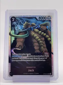 JACK 2024 ONE PIECE TWO LEGENDS SUPER RARE #OP08-084 Q6011 - Image 1