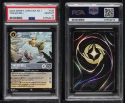 2023 Disney Lorcana The First Chapter 1 Super Rare Tinker Bell #193 PSA 10 - Image 3