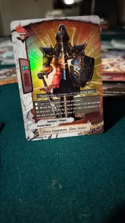 future card buddyfight, Brave Equipment Glory Seeker, Drum's Adventures BT03 - Image 3