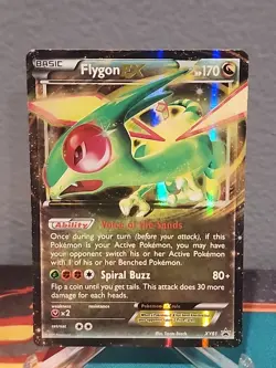 Flygon EX XY61 Black Star Promo Pokemon Card MP See Description - Image 1