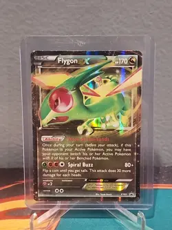 Flygon EX XY61 Black Star Promo Pokemon Card MP See Description - Image 4