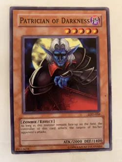 Yu-Gi-Oh! Patrician Of Darkness Common Card LOD-058 LP - Image 1