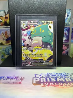 Iono's Bellibolt EX 183/159 Journey Together Sir NM Pokemon TCG Card - Image 1