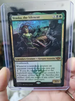 Vraska, the Silencer #237 FOIL Thunder Junction OTJ MTG PACK FRESH Free Shipping - Image 1