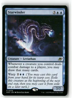 Edge of Eternities Magic: The Gathering Starwinder MTG Magic NM - Image 1