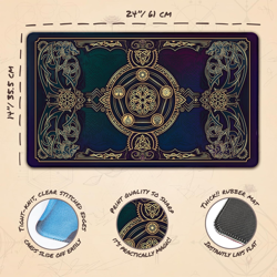 Lucid Dragon Blast (Stitched) - MTG Playmat - Compatible with Magic the Gatherin - Image 4