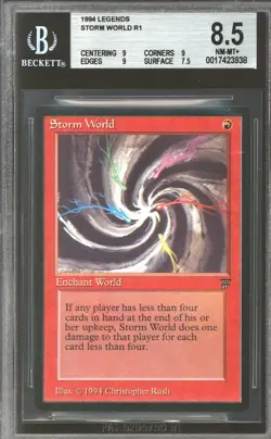 Magic MTG Legends Storm World BGS 8.5 (9, 9, 9, 7.5) NEAR MINT NM - Image 1