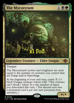 MTG Foil The Lost Caverns of Ixalan LCI The Mycotyrant MINT - Image 1