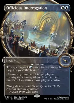 MTG Showcase Murders at Karlov Manor MKM Officious Interogation MINT - Image 1