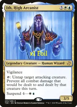 MTG Foil Time Spiral Remastered TSR Ith, High Arcanist MINT - Image 1