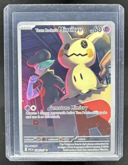 2026 Pokemon Ascended Heroes Team Rocket's Mimikyu Illustration Rare #238/217 - Image 1