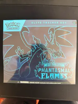 Pokemon TCG: Phantasmal Flames Elite Trainer Box - ETB - Factory Sealed - Image 1