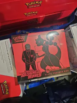Pokemon TCG Destined Rivals Pokemon Center Elite Trainer Box ETB - Image 1