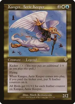 MTG NM English Kangee, Aerie Keeper (INV-253) - Invasion - Image 1