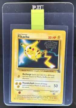 1999 Pokemon Wizards Black Star Promos Pikachu #4 - Image 1