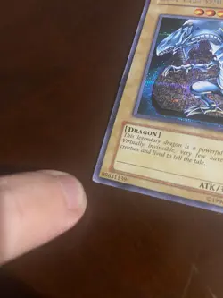 Yu-Gi-Oh! Blue-Eyes White Dragon SECRET PRISMATIC RARE PCK-001 - LP/MP - Image 2