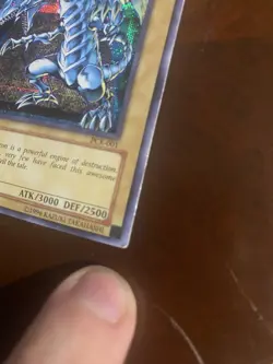 Yu-Gi-Oh! Blue-Eyes White Dragon SECRET PRISMATIC RARE PCK-001 - LP/MP - Image 3