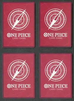 One Piece Monkey.D.Luffy Leader Lot of 4 ST14-001 Alternate Art ST29-001 - Image 2