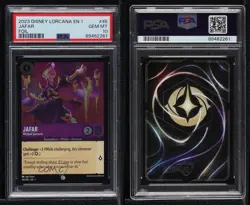 2023 Disney Lorcana The First Chapter 1 Foil Jafar - Wicked Socerer #45 PSA 10 - Image 3