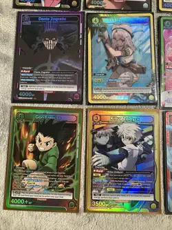 Union Arena Lot of 18 SR tcg Sword Art, NIKKE, Black Clover, Hunter X Hunter - Image 3