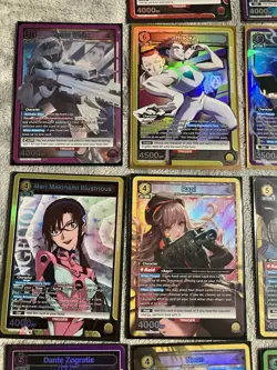 Union Arena Lot of 18 SR tcg Sword Art, NIKKE, Black Clover, Hunter X Hunter - Image 4