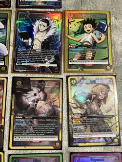 Union Arena Lot of 18 SR tcg Sword Art, NIKKE, Black Clover, Hunter X Hunter - Image 5