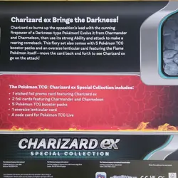 Pokemon Charizard ex Special Collection Box Promo Booster Oversize Card - Image 4