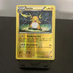 Raichu 49/162 Reverse Holo XY Breakthrough Pokemon Card NM - Image 1