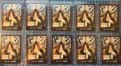 One piece TCG Mihawk DON x10 cards foil NM - Image 1